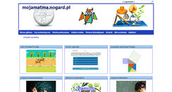 Desktop Screenshot of mojamatma.nogard.pl